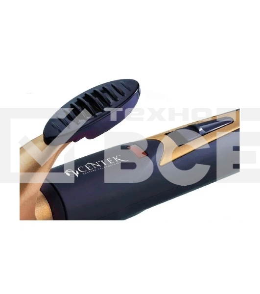 Щипцы для завивки волос Centek CT-2088 черный/бронзовый, 25 мм, 200 °C, 1 режим