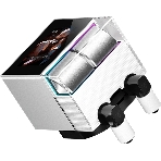 Система водяного охлаждения PcCooler DS360 Display ARGB Soc-AM5/AM4/1200/1700/1851 белый 4-pin 39.8dB Al LCD 310W Ret (DS360-WHAWXY-GL), фото4