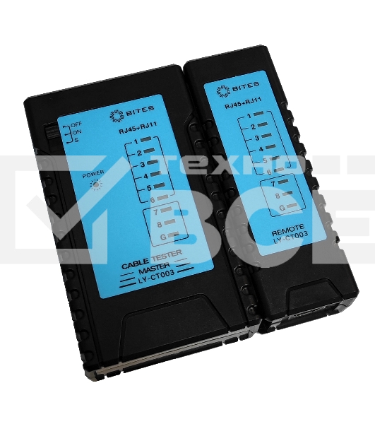 Тестер кабеля 5bites LY-CT003 UTP, STP, TEL