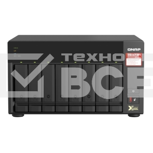 Сетевое хранилище без дисков SMB QNAP TS-873A-8G NAS, 8 trays 3,5