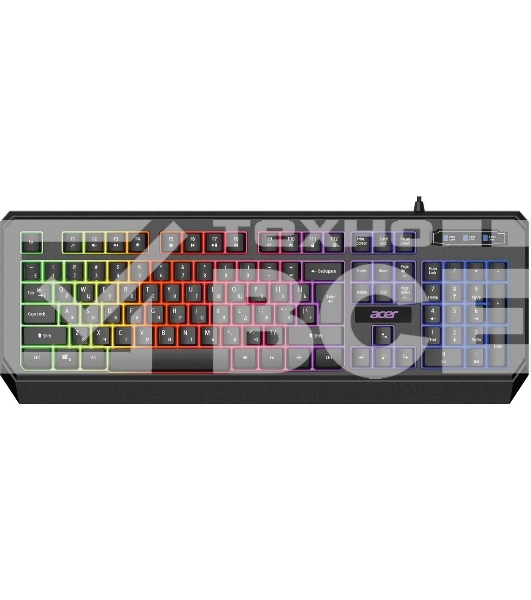 Клавиатура Acer OKW300 (ZL.KBDCC.019) проводная, USB, черный