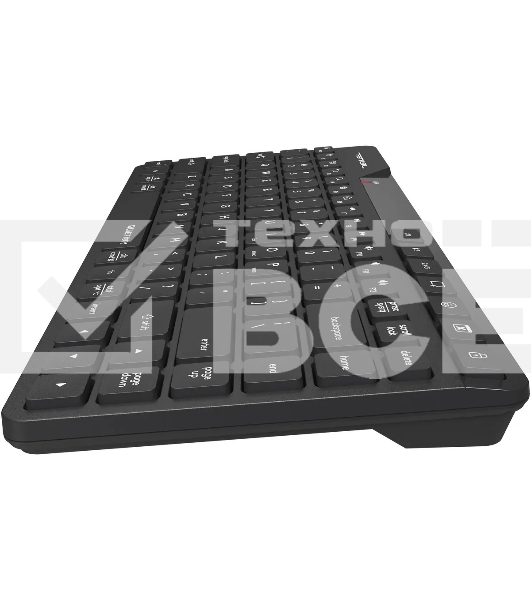 Клавиатура A4Tech Fstyler FBK26C AS беспроводная, USB, Bluetooth/Радиоканал, черный