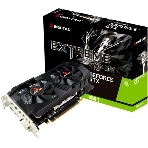 Видеокарта Biostar GeForce GTX 1050 Ti, 4 GB GDDR5, 128 bit, DVI-D, DisplayPort, HDMI, GPU 1291 MHz, фото 1