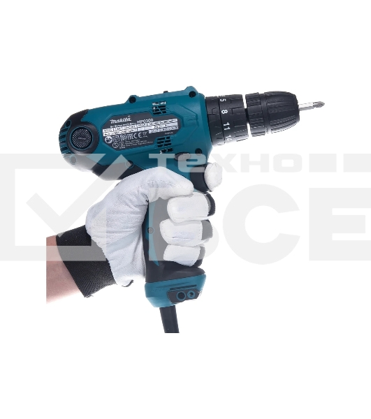 Дрель Makita HP0300, 320Вт, сетевая, ударная