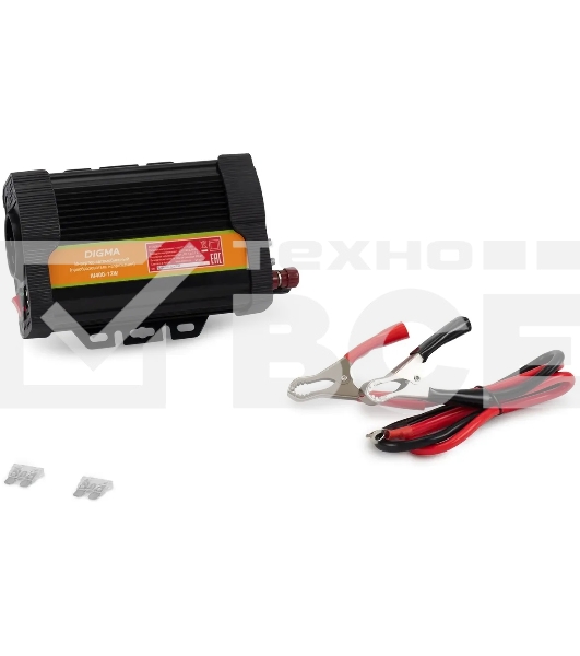 Автоинвертор Digma AI400-12W 400Вт