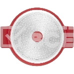 Кастрюля Rondell Red Edition RDA-1118, 4.6л, 24см, с крышкой, красный, фото3