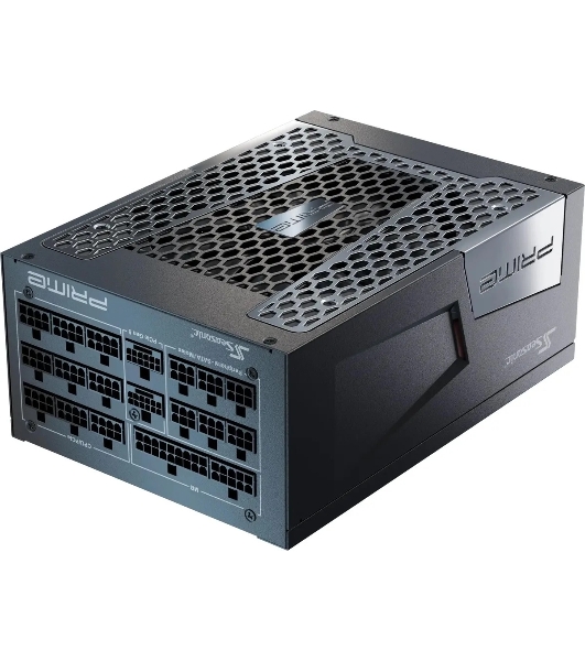 Блок питания Seasonic ATX 1600W PRIME TX-1600 Gen.5 80+ titanium (20+4pin) APFC 135mm fan 18xSATA Cab Manag RTL
