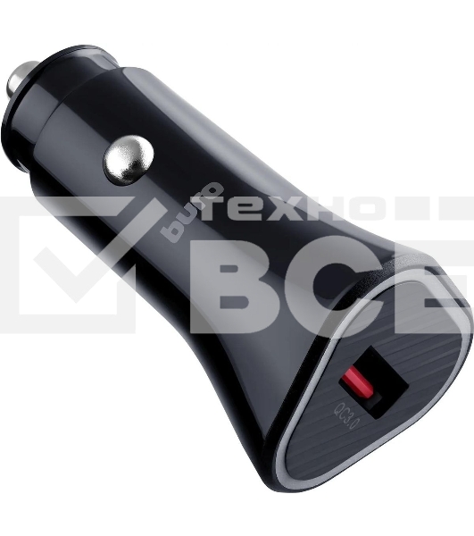 Автомобильное зар./устр. Buro BUCL1 3A QC черный (BUCL18P100BK)