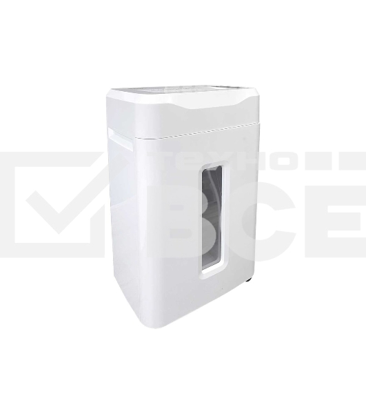 Шредер Office Kit S210N 3,9x38 белый (секр.P-4) фрагменты 16лист. 35лтр. скрепки скобы пл.карты CD
