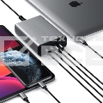 Сетевое зарядное устройство Satechi ST-TC108WM 108W Pro Type-C PD. серый космос, фото8