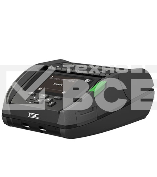 Принтер этикеток мобильный TSC ALPHA-40L прямая термопечать, 203 dpi, 127 мм/сек, Bluetooth, USB, чёрный