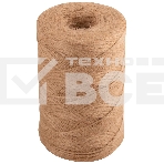 Шпагат джутовый КУРС 68266 2-ниточный, 1120 текс, 500 м, фото 1