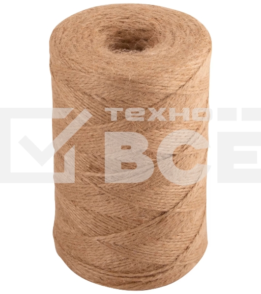 Шпагат джутовый КУРС 68266 2-ниточный, 1120 текс, 500 м