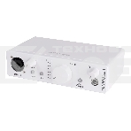 Аудиоинтерфейс USB Arturia MiniFuse 1 White [800111] 24бит/192кГц, комбинированный разъем XLR и 6.3 мм для записи инструментов и вокала с фантомным питанием 48 В, выходы на монитор (L/R Jack), выход для наушников, фото 1