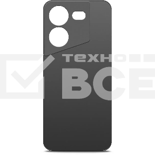 Чехол (клип-кейс) BoraSCO для Tecno Pova Neo 3 Silicone Case черный (72058)