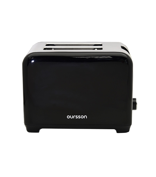 Тостер OURSSON TS2120/BL черный, 930 Вт