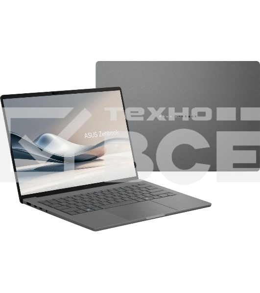 Ноутбук Asus Zenbook 14 UX3407QA-QD267W Snapdragon X X1-26-100 16Gb SSD 512Gb Qualcoмм Adreno 14