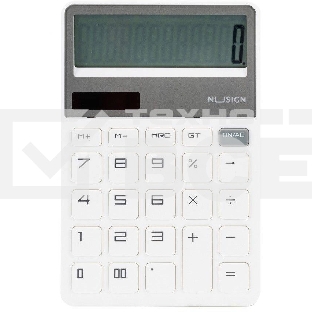 Калькулятор настольный Deli Nusign ENS042WHITE белый 12-разр.