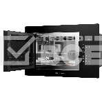 Микроволновая печь встраиваемая Kuppersberg HMF 627 B, High-Tech, 25 л, мощность 900 Вт (мощность гриля 1200 Вт), кварцевый гриль, 5 уровней мощности, 8 автоматических программ, размораживание, сенсорное управление, дисплей, черный, фото4