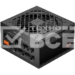 Блок питания ПК/Power Supply PCCooler, 650W 80 PLUS Gold (ATX, 3.1, Full modular, 1x24(20+4)pin, 2xCPU 8(4+4)pin, 2xPCIe*2 8(6+2)pin, 1x12VHPWR, 5xSATA*3, 1xMOLEX4pin, Active, 120x120мм, 140x150x86mm, APFC, OVP/UVP/SCP/OPP/OCP/OTP/SPD, black), фото 1