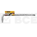 Вороток Г-образный Denzel 300x75 мм, квадрат 1/2