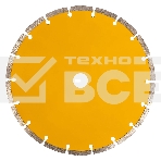 Диск алмазный отрезной Denzel ф230 х 22,2 мм, сегментный, сухое резание, фото4