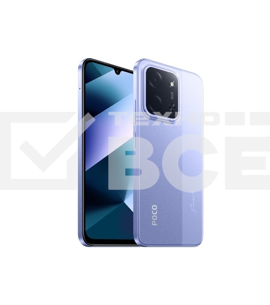 Смартфон POCO C85 6/128Gb фиолетовый (MZB0LGJRU)
