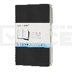 Блокнот Moleskine CAHIER JOURNAL QP314 Pocket 90x140мм обложка картон 64стр. пунктир черный (3шт), фото2