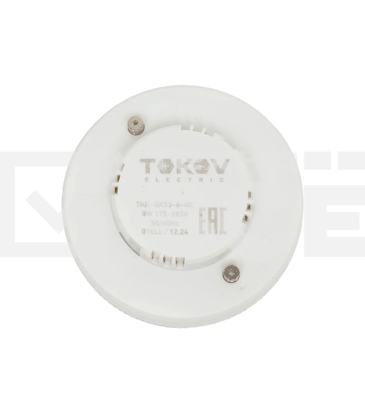 Лампа светодиодная TOKOV ELECTRIC 8Вт Tablet 4000К GX53 176-264В