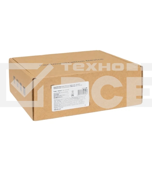 Коммутатор неуправляемый промышленный U-8T 8 портов 10/100Base-T(X) RJ45 монтаж на DIN-рейку TSX EKF TSX-U-8T