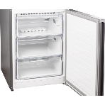 Холодильник Weissgauff CBN2WB1C2 INVERTER тёмно-серый двухкамерный 280/108л морозилка снизу, No Frost, фото7