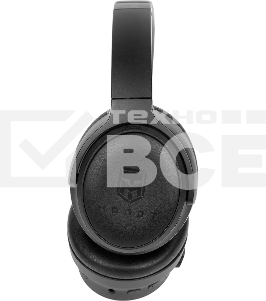 Беспроводные/проводные наушники Ural Молот Н130 черный, полноразмерные, Bluetooth + проводной, активное шумоподавление