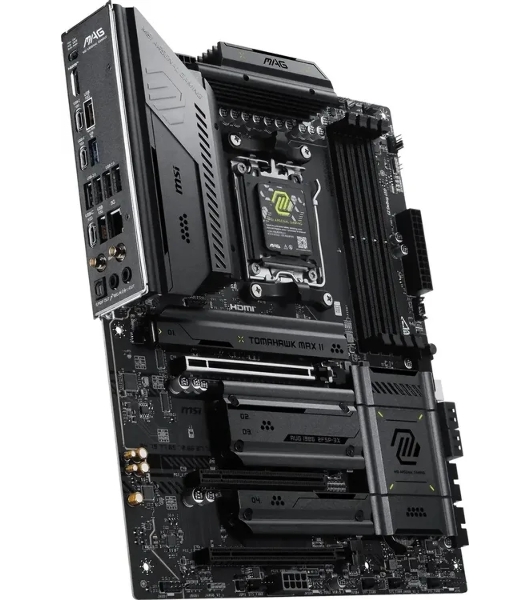 Материнская плата MSI MAG B850 TOMAHAWK MAX WIFI II Socket AM5 AMD B850 4xDDR5 ATX AC`97 8ch(7.1) 5Gigabit RAID+HDMI