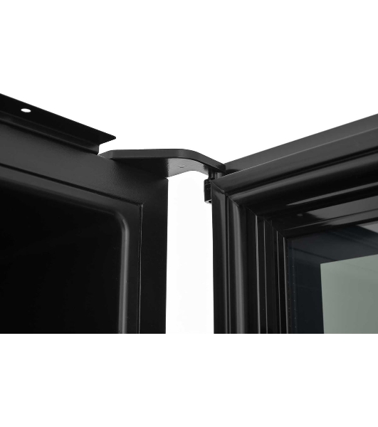 Винный шкаф встраиваемый ZÜGEL ZCWI570DB черный, 145 л, 2 отсека, 57 бут.