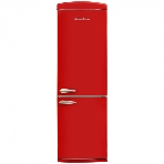 Холодильник Schaub Lorenz SLU S339R3 красный двухкамерный 230/94л морозилка снизу, No Frost, фото 1