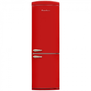 Холодильник Schaub Lorenz SLU S339R3 красный двухкамерный 230/94л морозилка снизу, No Frost
