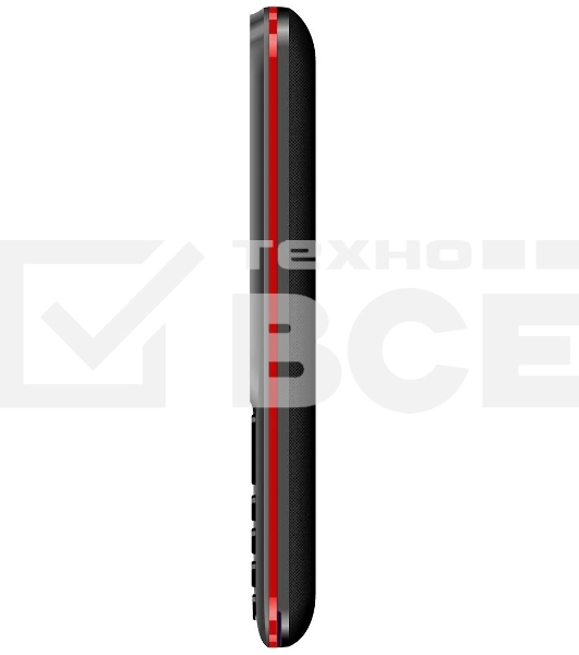 Мобильный телефон BQ 2820 Step XL+ черный/красный