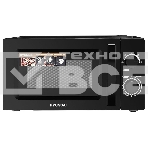 Микроволновая печь Hyundai HYM-M2008 черный, 20 л, 700 Вт, переключатели - поворотный механизм, фото 1