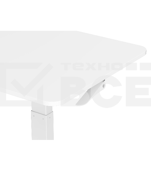 Стол для ноутбука Cactus VM-FDS102 столешница МДФ белый 80x60x122см (CS-FDS102WWT)