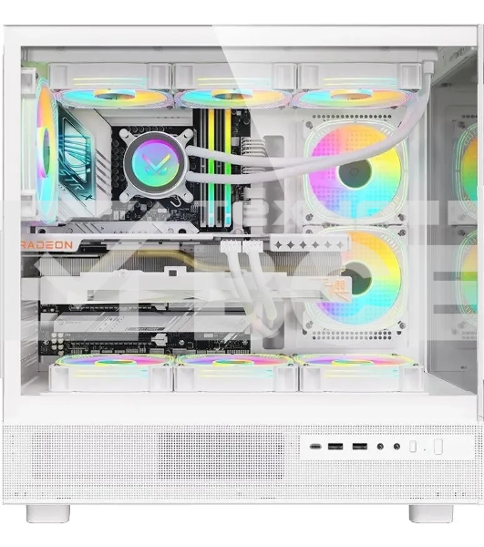 Компьютерный корпус AeroCool / Formula Crystal Z8 COSMIC белый без БП ATX 3x120mm 5x140mm 1xUSB2.0 1xUSB3.0 1xUSB3.1 audio bott PSU