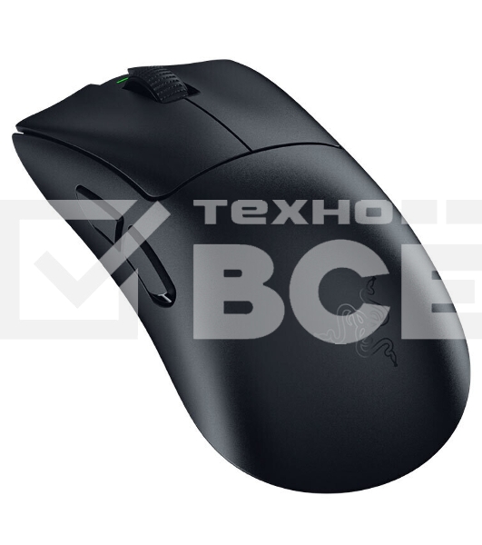 Мышь беспроводная/проводная Razer DeathAdder V3 HyperSpeed черный, 6400 dpi, радиоканал, USB, кнопки - 6