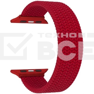 Плетеный нейлоновый ремешок для Apple Watch 42/44 mm LYAMBDA STEROPA DSN-11-44-RD Red