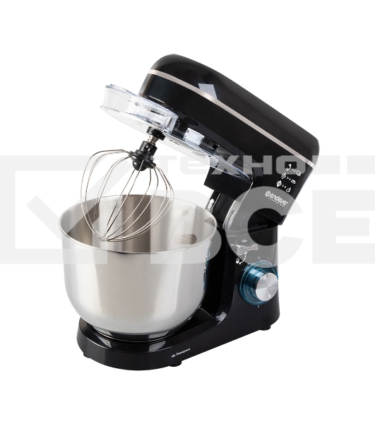 Миксер планетарный Endever Sigma-120, черный, мощность 1800 Вт, объем чаши 6 л, планетарная система смешивания, 2 шт/уп.