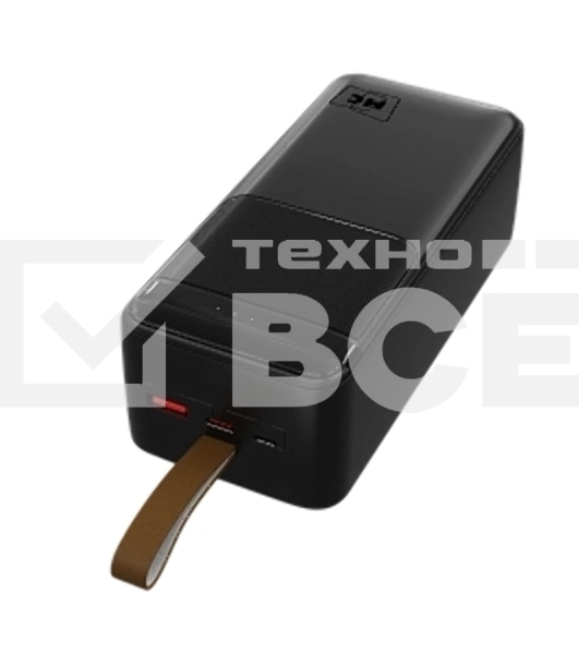 Портативный аккумулятор MORE CHOICE (4620202552839) PB59-40 40000mAh 1USB+1Type-C+1micro USB 3.0A 22.5W PD20WP, черный