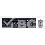 Комплект клавиатура+мышь Smartbuy ONE SBC-114282-K проводной, USB, 2400 DPI, чёрный, фото 1