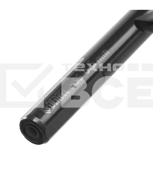 Сверло по металлу Denzel 8,5 мм, HSS-Tin, Golden Tip, 8 шт.