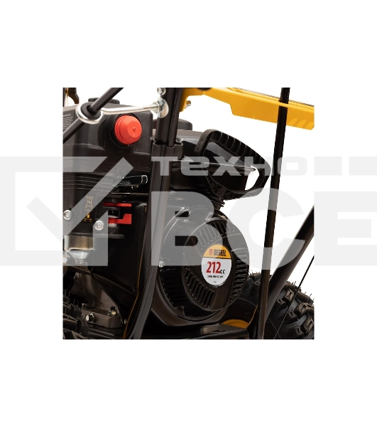Бензиновая снегоуборочная машина Denzel SB 560, 212cc, ручной старт