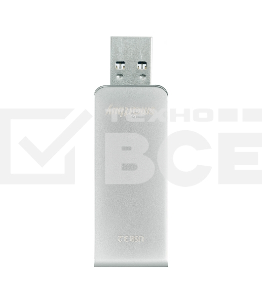 Флешка USB 3.0/3.2 32Gb SmartBuy M1 Metal Grey