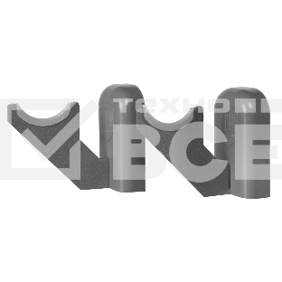 Комплект настенных регулируемых кронштейнов Royal Thermo Design 100, серебристые