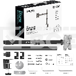 Кронштейн ONKRON D121E для монитора 13'-32' настольный, черный, фото4